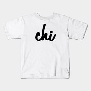 Chi Script Kids T-Shirt